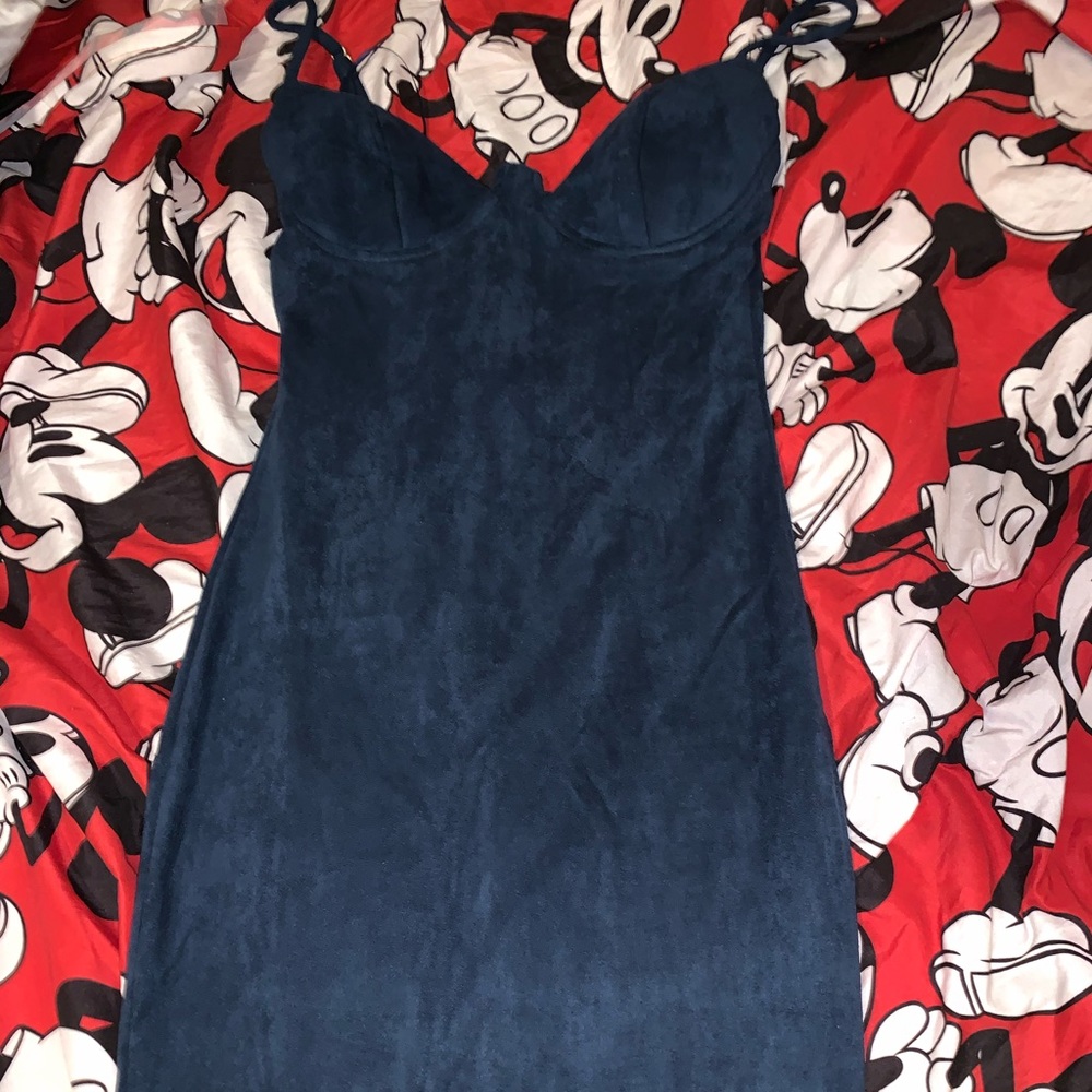 Navy blue dress